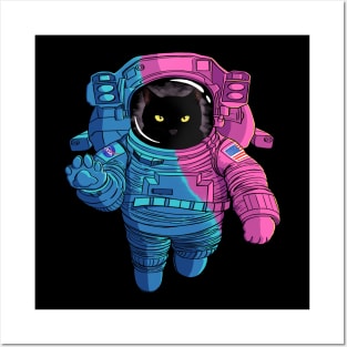 Catstronaut Posters and Art